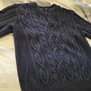 XXL Nautica Cable Knit sweater